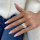 Ring 3.3ct TCW, 14K Gold