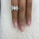 Ring 3.3ct TCW, 14K Gold