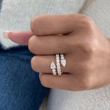 Ring 2.8ct TCW, 14K Gold