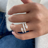 Ring 2.8ct TCW, 14K Gold