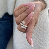 Ring 2.8ct TCW, 14K Gold