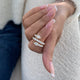 Ring 2.8ct TCW, 14K Gold