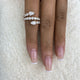 Ring 2.8ct TCW, 14K Gold