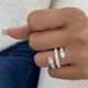 Ring 2.7ct TCW, 14K Gold