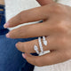 Ring 2.7ct TCW, 14K Gold