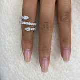 Ring 2.7ct TCW, 14K Gold