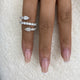 Ring 2.7ct TCW, 14K Gold