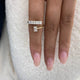 Ring 1.4ct TCW, 14K Gold