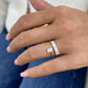 Ring 1.3ct TCW, 14K Gold