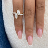 Ring 1.9ct TCW, 14K Gold