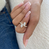 Ring 1.9ct TCW, 14K Gold