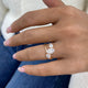 Ring 1.6ct TCW, 14K Gold