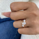 Ring 1.6ct TCW, 14K Gold