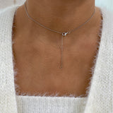 Diamond Pendant Necklace 2.6 ct White Gold