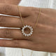 Diamond Pendant Necklace 1.4 ct Yellow Gold