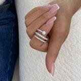 Ring 1.4ct TCW, 14K Gold