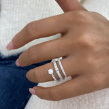 Ring 1.4ct TCW, 14K Gold