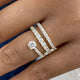 Diamond Band Ring 1.3 ct Yellow Gold