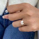 Ring 1.2ct TCW, 14K Gold