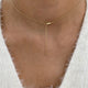 Diamond Pendant Necklace 2 ct Yellow Gold