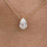 Diamond Pendant Necklace 2 ct TCW