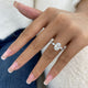 Eiravelle Ring 2.8 ct TCW , Solid Gold 14k