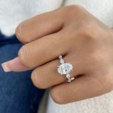 Eiravelle Ring 2.8 ct TCW , Solid Gold 14k