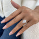 Solitaire Engagement Ring 1ct TCW, 14K Gold