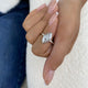 Solitaire Engagement Ring 1ct TCW, 14K Gold