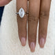 Solitaire Engagement Ring 1ct TCW, 14K Gold