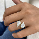 Ring 2.1ct TCW, 14K Gold
