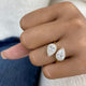 Ring 2.1ct TCW, 14K Gold
