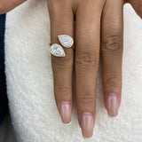 Ring 2.1ct TCW, 14K Gold