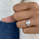 Novera Ring 1 ct TCW , Solid Gold 14k