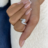 Novera Ring 1 ct TCW , Solid Gold 14k