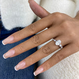 Lumivére Ring 1.8 ct TCW , Solid Gold 14k
