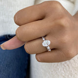 Lumivére Ring 1.8 ct TCW , Solid Gold 14k