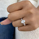 Lumivére Ring 1.8 ct TCW , Solid Gold 14k