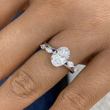 Lumivére Diamond Engagement Ring 1.8 ct TCW