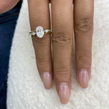 Liora Ring 1.8 ct TCW , Solid Gold 14k