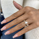 Amarisse Ring 1.3 ct TCW , Solid Gold 14k