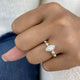 Amarisse Ring 1.3 ct TCW , Solid Gold 14k