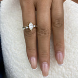 Amarisse Ring 1.3 ct TCW , Solid Gold 14k