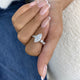 Evaria Ring 2.3 ct TCW , Solid Gold 14k