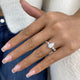 Celara Ring 1.3 ct TCW , Solid Gold 14k