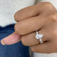 Celara Ring 1.3 ct TCW , Solid Gold 14k