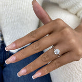 Amoria Ring 1.5 ct TCW , Solid Gold 14k