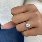 Amoria Ring 1.5 ct TCW , Solid Gold 14k