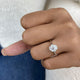 Amoria Ring 1.5 ct TCW , Solid Gold 14k