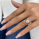 Selara Ring 1.5 ct TCW , Solid Gold 14k